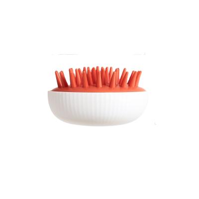 China Original Food Grade Silicone Cushion Design Silicone Hair Comfortable Shampoo Brush Eco-friendly Shampoo Massage Brush for sale