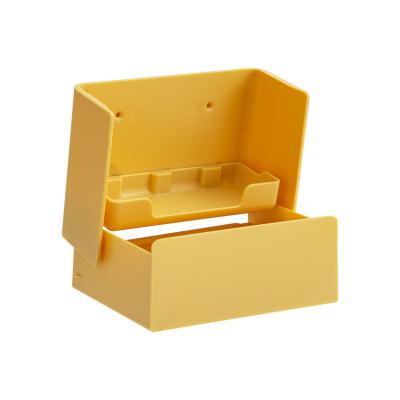 China Modern Enclosed Design Makes Easy Soap Dry Box For Travel Soap Dish Bathroom Soap Box With PVC Window for sale