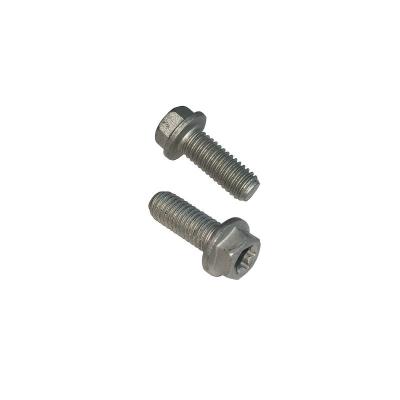 China Stainless steel Custom High Strength High Tensile Grade 8.8 10.9 Hex Torx flange bolt hex flange bolts for sale