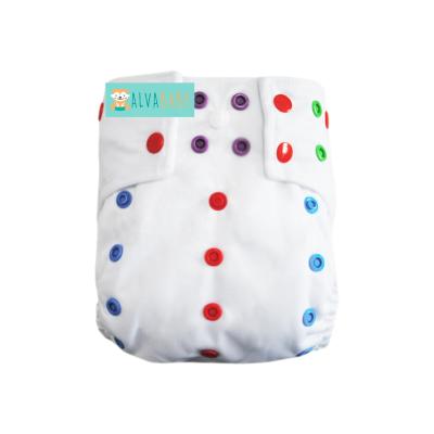 China ALVABABY New Double Barrier Colorful Printed Designer Breaks Hot Sale Baby Diaper Cloth Diaper for sale