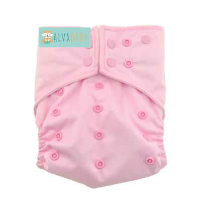 China ALVABABY AI2 ALVA High Quality Reusable Baby Cloth Plain Weave Eco Friendly Diapers for sale