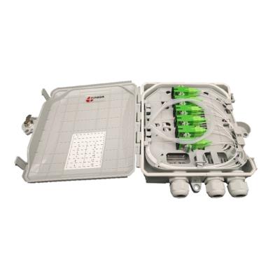 China FTTH Fiber Optic Tool OTB-12-C 12Cores Fiber Optic Termination Panel Box for sale