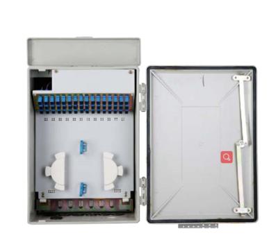 China FTTH OTB-48-E SC Simplex/LC Duplex 48 Cores Fiber Optic Termination Panel Box for sale