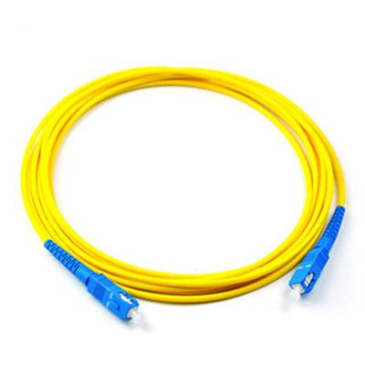 China SC/UPC-SC/UPC SM SX Jumper Cable Fiber Optic Patch Cord -- for sale