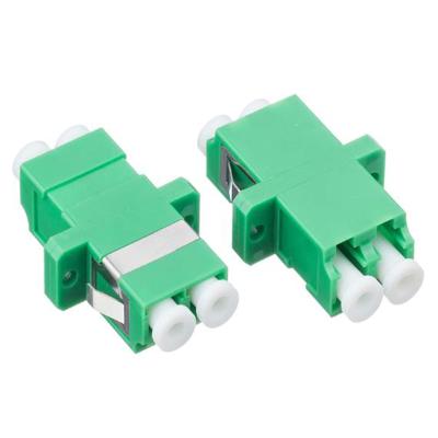 China FTTH LC/APC Fiber Optic Adapter Single Mode Duplex Optic Adapter for sale