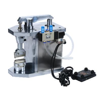 China FTTH Connector Optical Fiber Fast Fiber Pneumatic Crimping Machine for sale