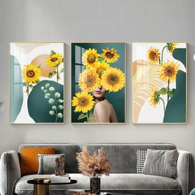 China Waterproof+ECO-Friendly+High Definition European Living Room Decoration Painting American Sofa Background Wall Painting Bedroom Corridor Mural for sale