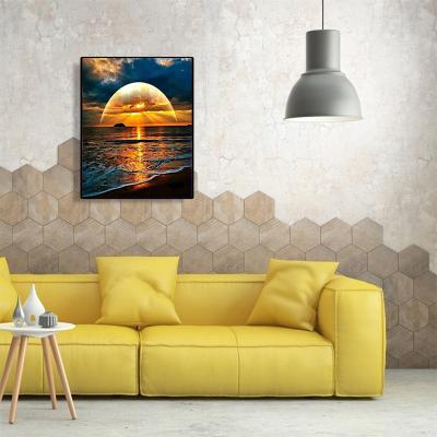 China Wholesale DIY PAINTING Landscape Style Custom Digital Spot Home Oil Painting Modern Simple Hand Painted Dreamy Pastoral Decoration for sale