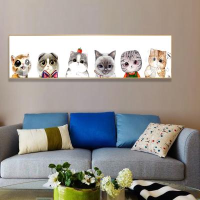 China Waterproof+ECO-Friendly+High Definition Modern Large Cartoon Animal Bedroom Decorative Sofa Wall Painting Boy Girl Room Hanging Painting Mural for sale