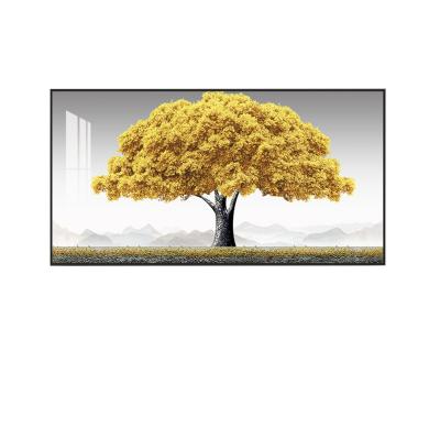 China European CLASSIC light tree light fortune decorative hallway simple modern luxury restaurant oil painting mural and American painting for sale