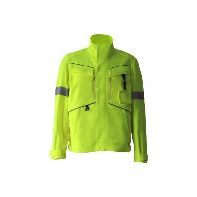 China OEM Wholesale High Quality Windproof Warm Design High Visibility Workwear Custom Workwear Winter Working Jackets Raincoat for sale