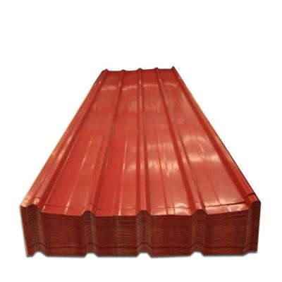 China Light Commercial Vehicles Best Quality PPGI PPGL Construction Color Coated Corrugated Galvanized Steel To Roof Sheet for sale