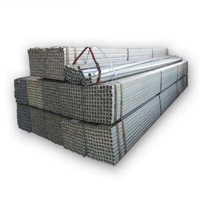 China High quality steel pipe 40x40 square pipe liquid in construction galvanized square pipe rectangular steel pipe for sale