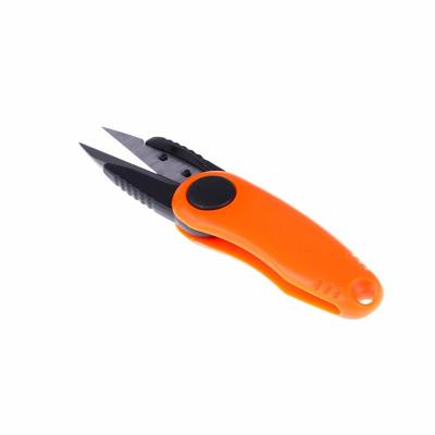 China Outdoor Activities Fishing Multifunctional Line Equipment 1PCS Mini Fishing Portable Plastic Scissors Cutter Fishing Tackle for sale