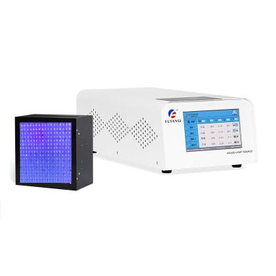 China Square Shape LED 365nm 385nm 395nm 405nm UV UV-A Custom Wavelength Printing Producing Device for Curing and Curing for sale