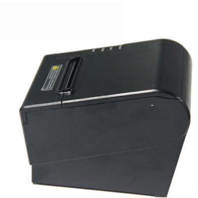 China USB+Serial+Ethernet 80mm Best Compatibility Black And White 80mm Thermal Printer Promotional Price Best for sale