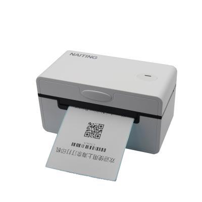 China Black And White USB And Bluetooth Interface Label 4x6 Thermal Mailing Sticker Printer for sale