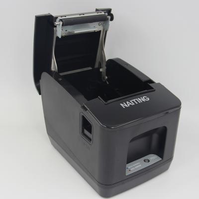 China Black and White Compatible with ESC/POS Cutter USB LAN 80mm Thermal Auto Receipt Printer for sale