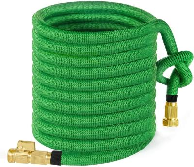 China 50ft 75ft 100ft 5000D Adjustable Brass Fit Expanding Hose Expanding Garden Hose Water Hose for sale