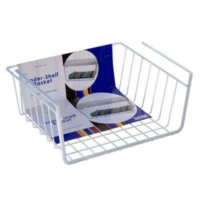 China Garage Wire Under Shelf Storage Organization Basket for sale