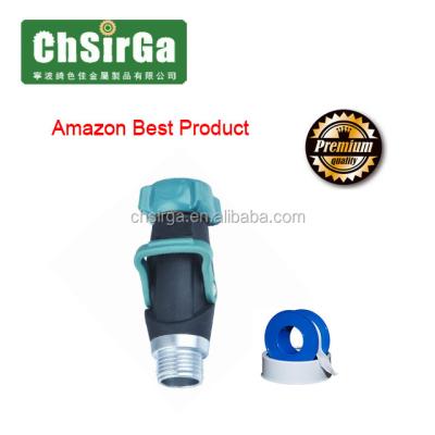 China Amazon Garden Better Garden Metal Water Connectors Plastic Cut Pipe Y Splitters Hose Faucet Connector for sale