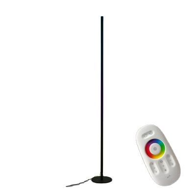 China 2021 Modern White Floor Lamp App RGB Light Lamp Modern Corner Floor Lamp for sale