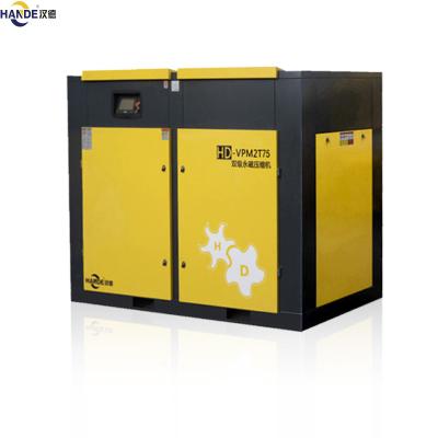 China Lubricated 22KW 30Bar HANDE Two Stages Screw Air Compressor With Dryer for sale