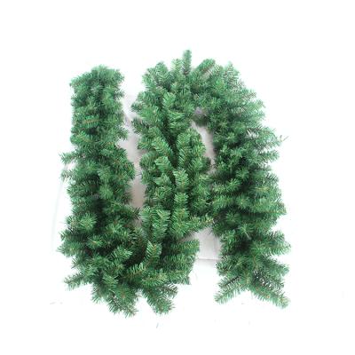 China New Wholesale Professional Christmas High End PVC Artificial Decorative Flower Garland Pine Positioning for sale