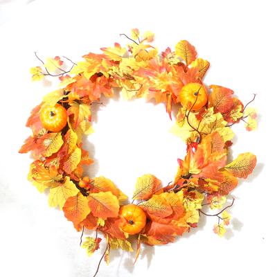 China Wholesale High Quality Handmade Halloween Holiday Party Ornaments Artificial Luxury Indoor Garland for sale