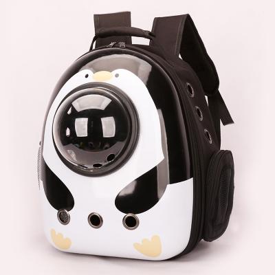 China Cat Dog Backpack Bags Easy Space Capsule Astronaut Dog Carrier Outdoor Travel Pet Viable Breathable Backpack for sale