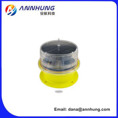 China Monocrysilicon Solar LED Marine Lanterns Lithium Ion Battery For 2nm Safe Navigation for sale