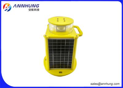 China 20W DC12V Red Flash Solar Obstruction Light Medium-intensity Type B  for Wind Turbinebridge for sale