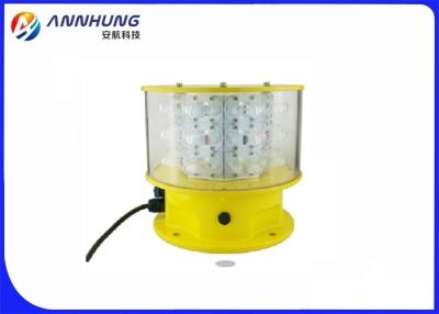 China Red / White Medium Intensity Aviation Obstruction Light Type A For Tower Crane for sale