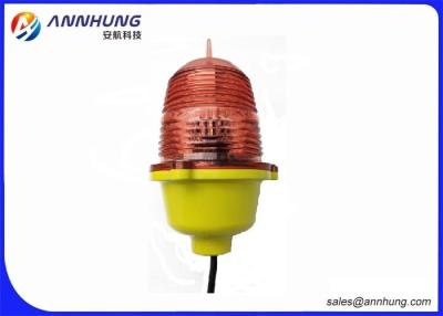 China Single LED Aviation Obstruction Light Steady Burning Flashing Adjustable for sale