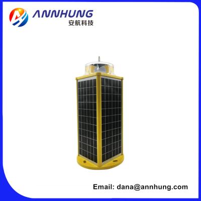 China PC Housing LED Marine Lantern Solar Powered Marine Beacon Light 8-12nm for sale