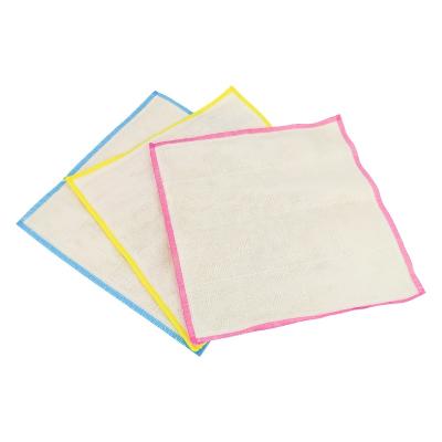 China Full Density Three Non Sustainable High Quality Reusable Kitchen Oil Stick Dishwashing Cleaning Cloth 8 Colors Density for sale