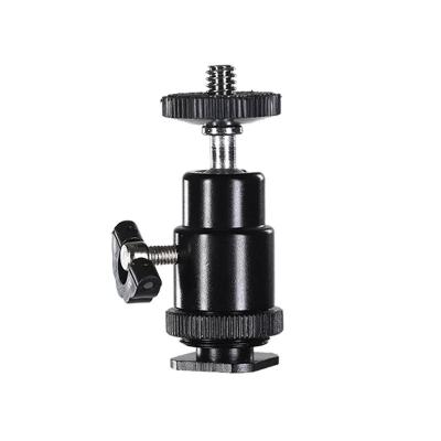 China Mini PORTABLE Aluminum Tripod Ball Head 1/4