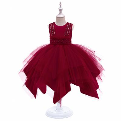 China New High Quality Breathable Princess Fashion Lace Girls Dresses For Children Dresses L5210 for sale