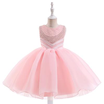 China Newest New Arrival Kids Viable Elegant Party Princess Flower Girl Dresses Designs Dress Girls Dresses for sale