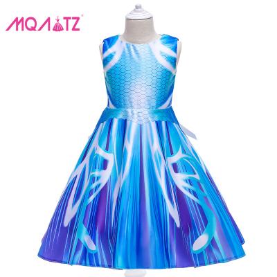 China MQATZ Summer Little Girl Princess Carton Dress Children Prom Party Costumes for sale