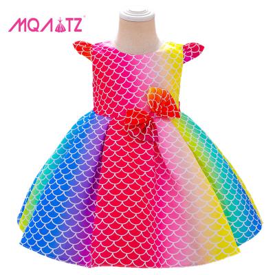 China MQATZ Hot Sale Anti-static Baby Princess Dresses Little Girl Party Wear Children Kids Costume for sale