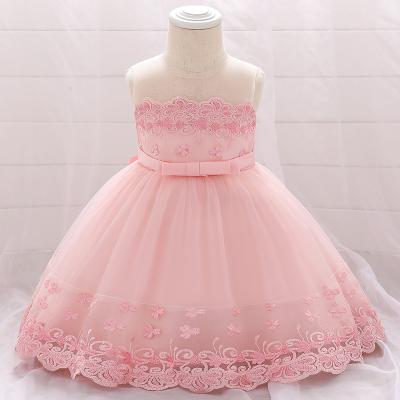 China Viable Hot Sale Kids Clothing Little Girl Flock Design 0-2 Years Old Toddler Baby Birthday Dress Dresses for sale