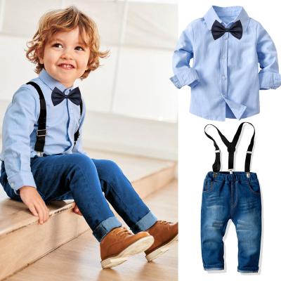 China Kids Boys Flat Gentlemen Wear Age 1-8 Years Kids Wedding Dress For Boys Suits for sale