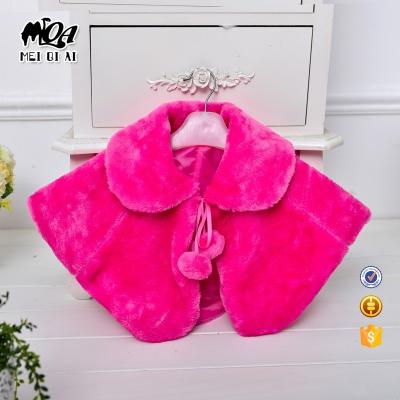 China Newest Kids Baby Shawl Mini Top Winter Jacket Cropped Red Bolero PJ-MM005 90 100 110 120 130 140 for sale