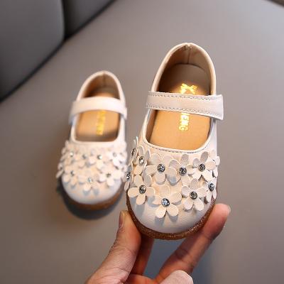 China Stylish Fancy Shoes Birthday Party Bridesmaids Little Anti-skid Baby Shoes 1 Years Girls Shoes for sale