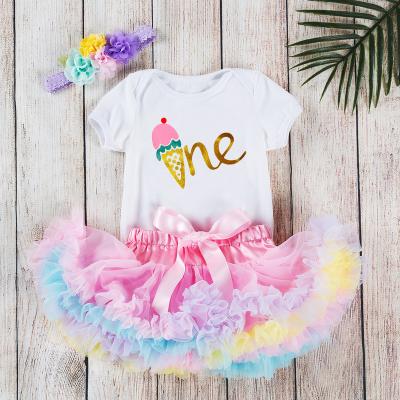 China Girls Birthday Party Dresses Little Girls' Tutu Dress Washable Costume Girl's Birthday for sale