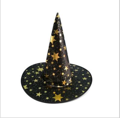 China Wholesale Breathable Kids Halloween Children Magic Witch Hat For Dress Up Party Costume Ball Hat for sale