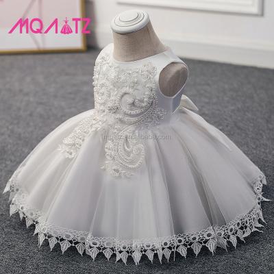 China MQATZ Summer Regular High Quality Sleeveless Bridesmaids Dress Wedding Little Girl Dress With Tulle Sequins for sale