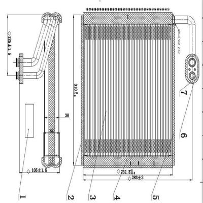 China EV202044 New A/C Evaporator Core fits Civic 2006-11/ Acura CSX 2011 80211SNAA01 80211-TBA-A12 en venta