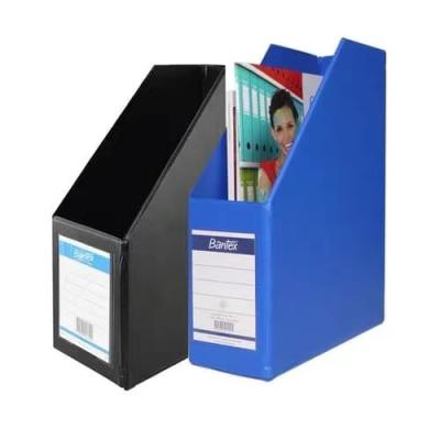 China Office school stationery low price colorful factory official documents collect to accept wholesale customized logo file pp plastic executive archive box for sale